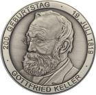 1. August-Taler 2019 - Gottfried Keller
